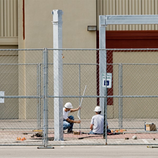 how much time can i rent the temporary fence for my work site or event in Moorestown